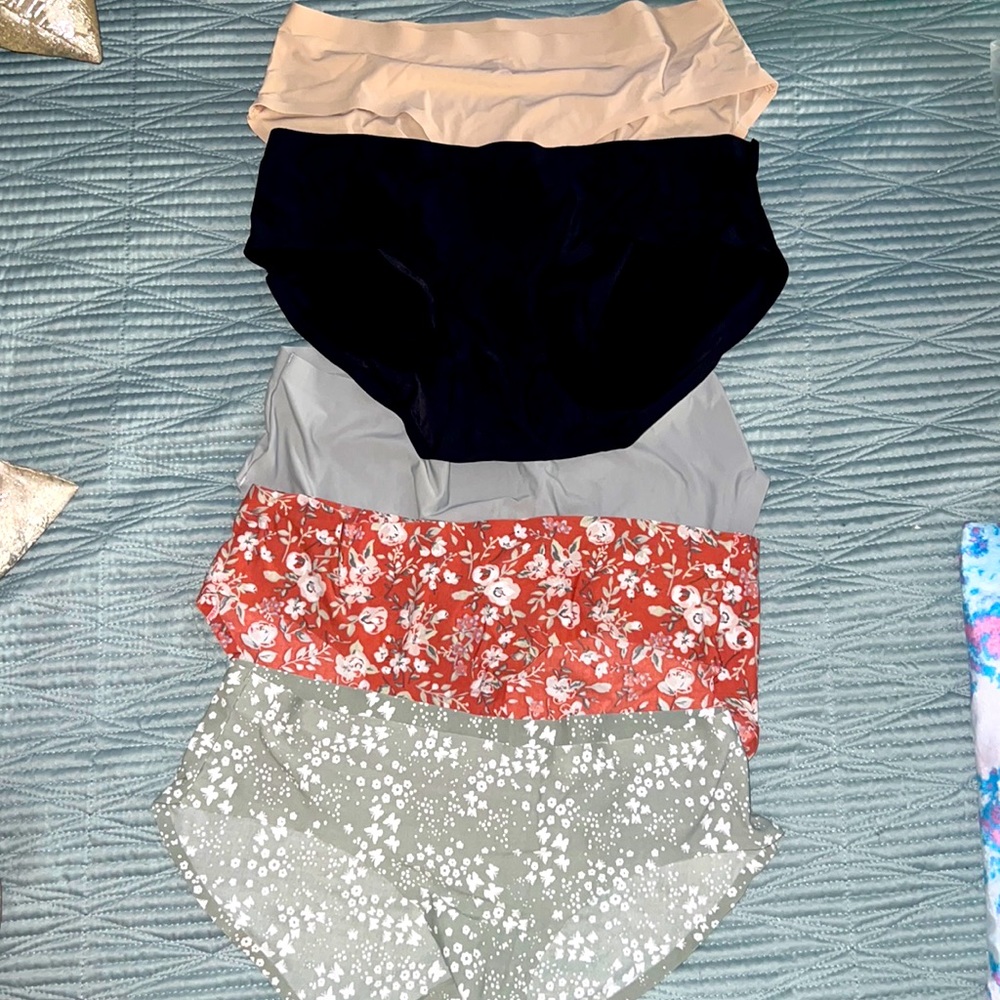 5 silky panties